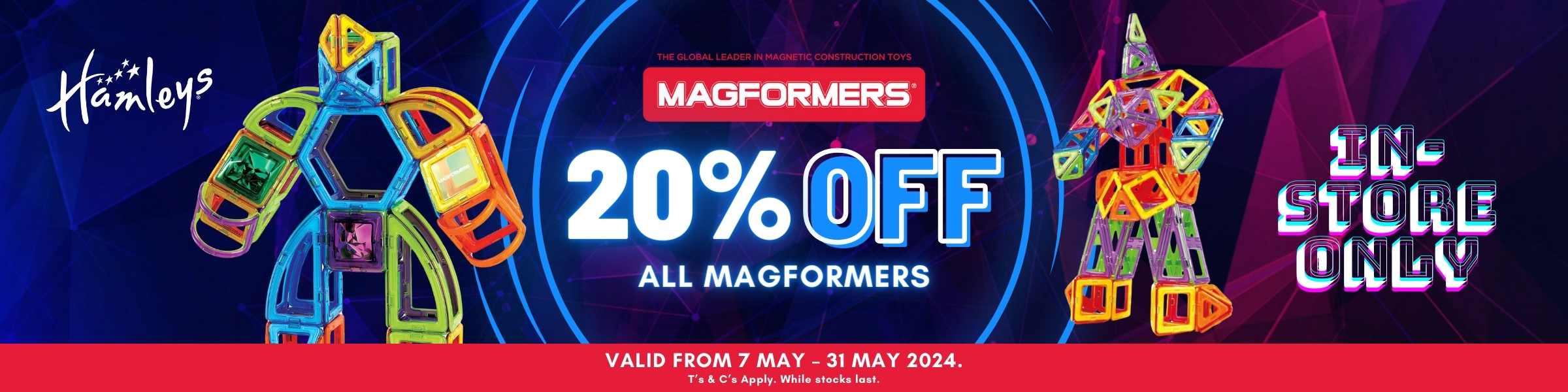 Hamleys-Magformers Promo-Web Banner